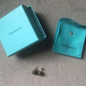 Authentic Tiffany ball earrings